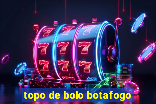 topo de bolo botafogo